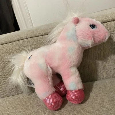 Vintage GANZ Webkinz ~ Pink Pony (7 Inch) - No Code - , - Image 1 of 4