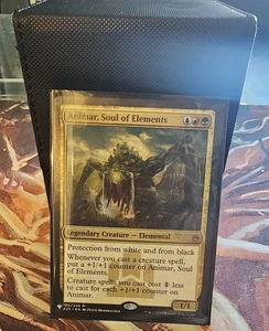 Custom Powerful Animar, Soul of Elements Commander Deck w/ Sleeves, Deck Box MTG - Picture 1 of 10