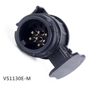 Adaptateur 13P 13 ?? 7 broches 1 pi??ce adaptateur ??lectrique standard europ??e - Imagen 1 de 12