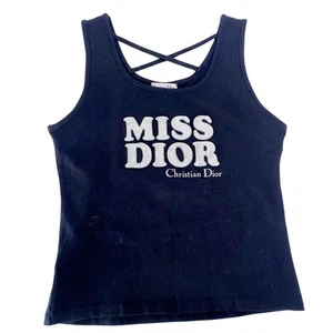 Camiseta sin mangas negra DIOR Miss Dior - Imagen 1 de 7
