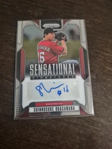 2025 Panini Prizm Shinnosuke Ogasawara Nationals Sensational Signatures Auto - Picture 1 of 2