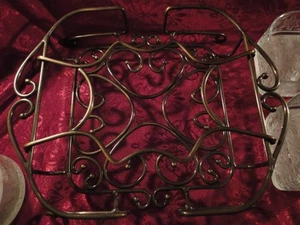 Princess House Fantasia Metal Veggie Dip Server Caddy ONLY - Picture 1 of 2