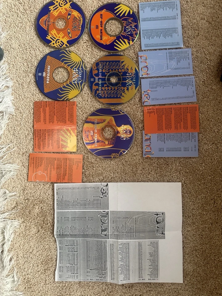 EMU ESI 4000 Formula 4000 Vol. 1-5 discos de muestra Foto 1 de 4