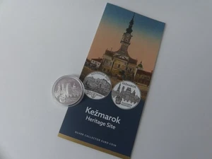 ESLOVAQUIA 2025 MONEDA DE PLATA DE 20 EUROS COIN ST BU - RESERVA MONUMENTAL DE KEZMAROK - - Imagen 1 de 6