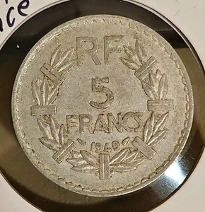 1949 France 5 Francs - Picture 1 of 2