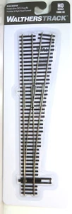 Walthers Track 948-83018 Code 83 Nickel Silver DCC Friendly #6 RH Turnout/Switch - Picture 1 of 4