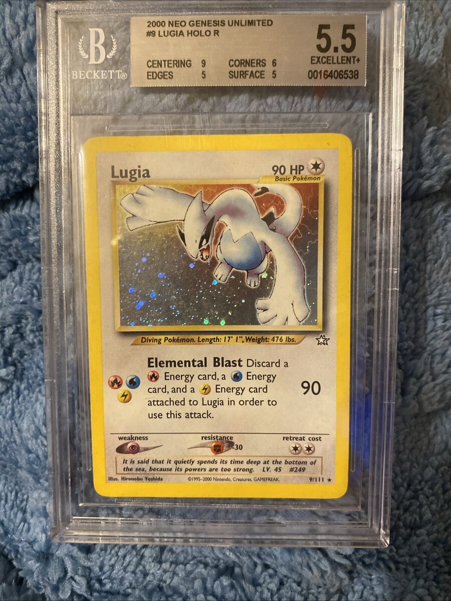 Lugia Pokémon TCG Individual Trading Card Games Neo Genesis Lugia Pokémon TCG Individual Trading Card Games Neo Genesis