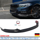 Frontspoiler Spoilerlippe Spoiler für BMW G30 G31 M-Paket Carbon Look Lippe ABS