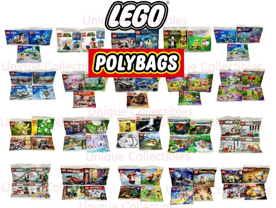 LEGO Polybags Star Wars Minecraft Ninjago Marvel City Disney [SELECT] Brand NEW - Image 1 of 1