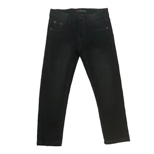 Swiss Cross Children's Stretch Jeans Size 4 Dark Blue Denim - Picture 1 of 6