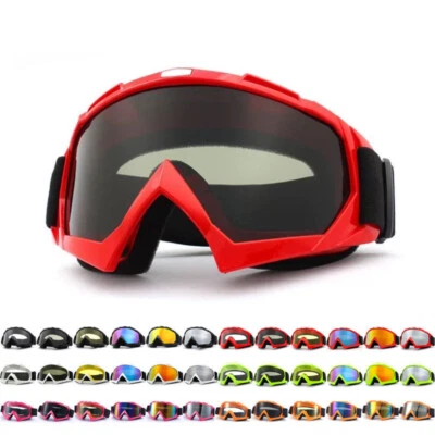 Windproof Motorcycle Protective Goggles Motocross ATV Dirt Bike Racing Eyewear - Image 1 of 4