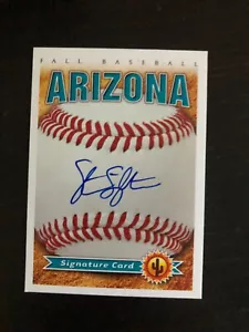 Minnesota Twins STEVE SINGLETON autographed Arizona Fall League Signature Card - Picture 1 of 1