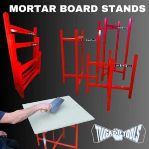 QTY 5 Bricklayers Spot Board Stands 500mm High x 510 Wide Brick Board Mortar - Picture 1 of 4