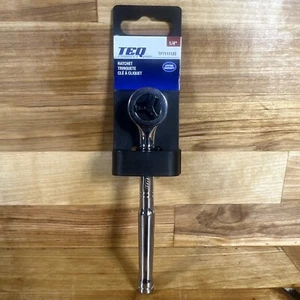 TEQ Correct Pro 1/4” Drive Round Head Thumbwheel Ratchet By GearWrench - 711112C - Picture 1 of 12