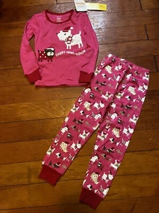 Gymboree Happy Howl-adays Holiday dog gymmies pajamas Pjs girls 4 4T NEW NWT - Picture 1 of 1