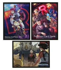 Team Rocket Individual Card Sleeve Bundle Pokemon Center Japan Originals - Picture 1 of 5