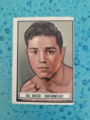 1951 Topps Ringside Boxing #76 ... Bill Bossio ... VG - Image 1 of 2