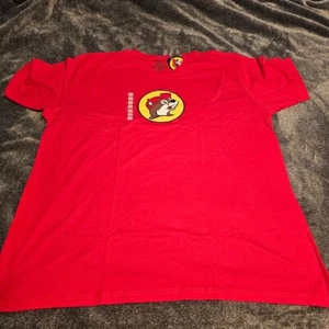 Neu mit Etikett Buc-ee's Hemd Herren 3XL XXXL rot Logo Bucee Grafik Kurzarm - Bild 1 von 7
