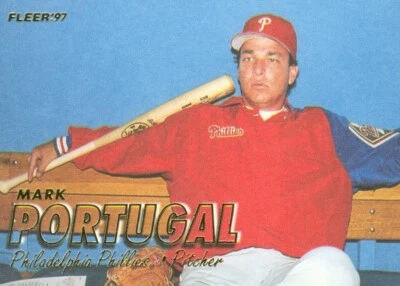 1997 Fleer Mark Portugal 684 Phillies - Image 1 of 2