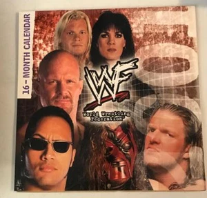 WWE 2001 WRESTLING CALENDAR IN LN CONDITION ....SEE THEM ALL !! - Picture 1 of 2
