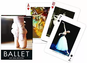 Juego de 52 naipes de arte y arte de ballet + comodines (gib) - Imagen 1 de 1