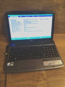 Portátil Acer Aspire 5738/5338 Series MS2264 púrpura usado - Imagen 1 de 8