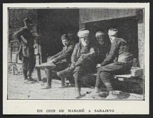 1926  --  BOSNIE . UN COIN DU MARCHE A SARAJEVO . 3U356 - Picture 1 of 1
