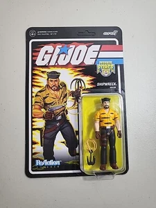GI Joe Tiger Force SHIPWRECK Actionfigur - ReAction Super7 2023 MOC Unpunched - Bild 1 von 5