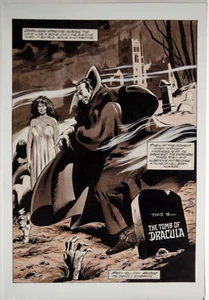 TOMB Of DRACULA Print Gene Colan / Bob McLeod art - Picture 1 of 1