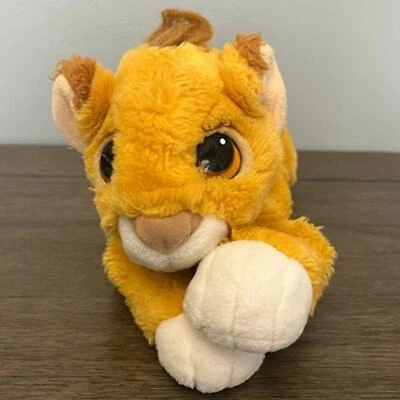 Pelúcia Disney Mattel O Rei Leão Bebê Simba Vintage 1993 - Imagem 1 de 4