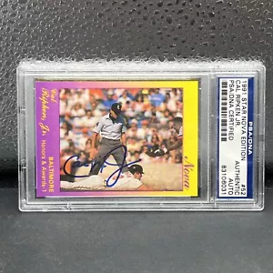 Cal Ripken Jr. Signed Rare Star Company Card - PSA/DNA #4 - Picture 1 of 2