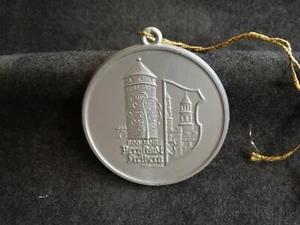 Bergstadt Freiberg, 800 Jahre 1186-1986, Plaste mit Bändchen - Picture 1 of 3
