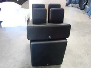Boston Acoustics MCS 95 Surround Home Theater Speakers with Powered Subwoofer - Picture 1 of 7