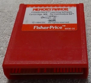 Memory Manor Fisher Price Learning Software Cambridge for Commodore 1984 - Picture 1 of 2