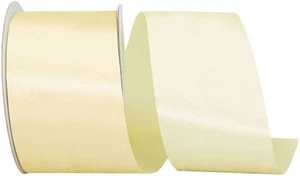 Florist Ribbons: 2.5" x 50 yards -- Satin Acetate Ribbon -- Maize Color - Picture 1 of 1