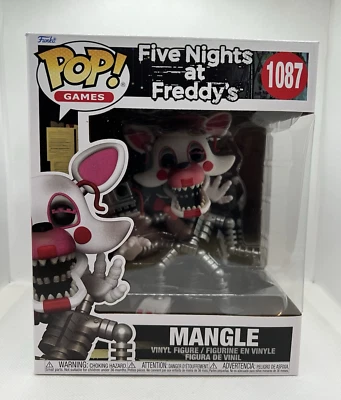 Funko Pop Vinyl Five Nights at Freddy's Mangle 1087 FNAF Figure NEW UK