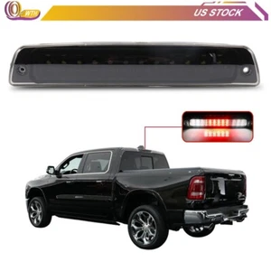 Third brake light For 1994-1999 2000 2001 2002 Dodge Ram 3500 Black Smoke Lens - Picture 1 of 12