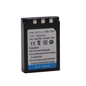 Battery For LI-10B OLYMPUS LI-12B Li-10C FE-200 L1 12B Stylus 400 DIGITAL NEW - Picture 1 of 5