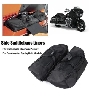 Alforjas traseras impermeables forros de equipaje bolsas para Indian Springfield/Challenger - Imagen 1 de 9