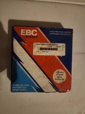 Frenos traseros EBC Yamaha Raptor 527 Foto 1 de 2