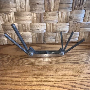 KLEIN Tools Model 68702, Folding Hex Key Set 3/16 in. - 3/8 in., USA Made - Picture 1 of 7