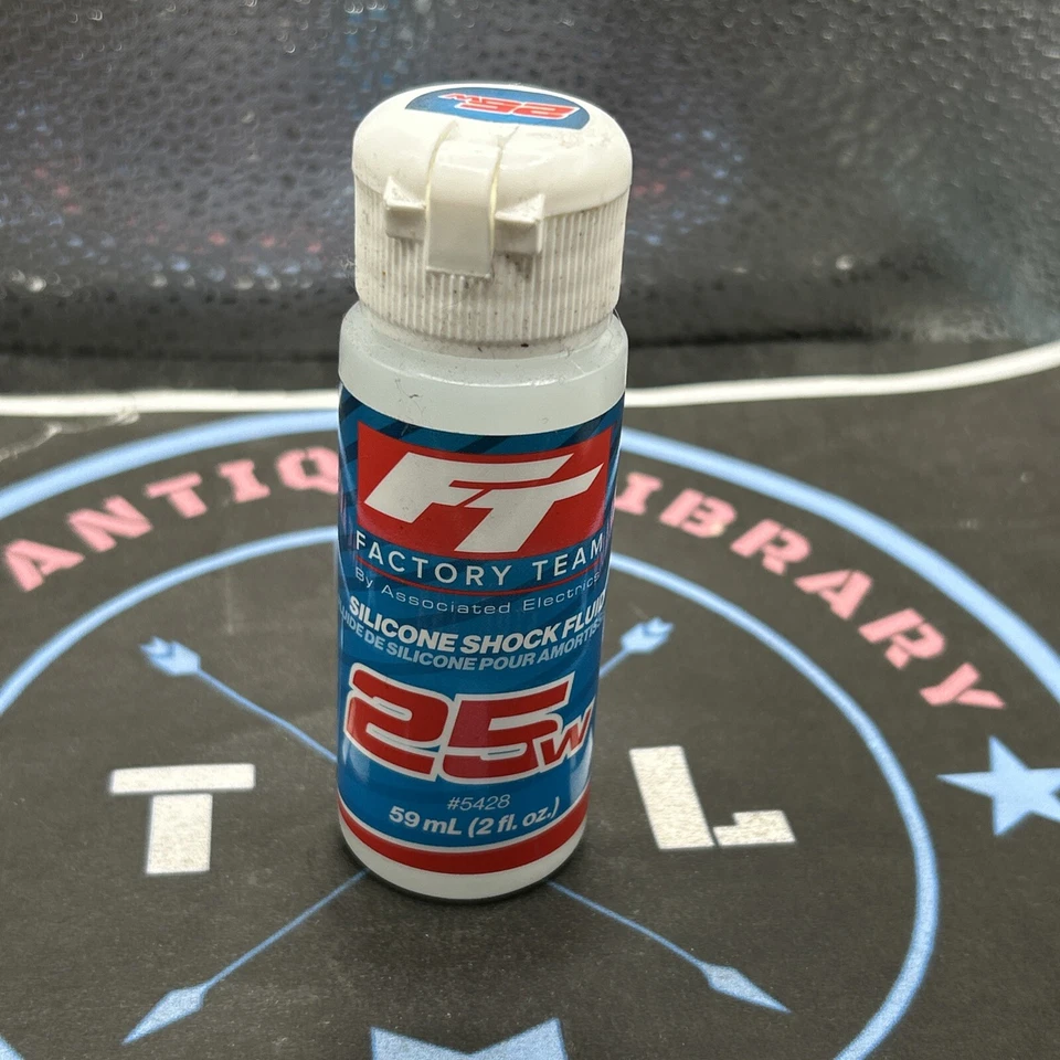 Team Associated. 5428 25w Silicone Shock Fluid. 2 Fl Oz - Image 1 of 1