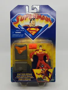 Kenner Superman Animated Series - Superman (X-Ray Vision) - MOC MIP New - Picture 1 of 3