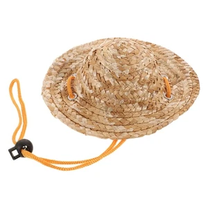 Cappello Sole Madre Papà Animali Cane Gatto Estivo per Cani di Piccola Taglia Cucciolo - Foto 1 di 12