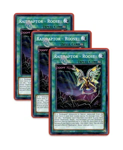 Yugioh! Raidraptor - Roost PHNI-EN057 (C) 1st Ed 3x "Raidraptor Deck Support" - Bild 1 von 1