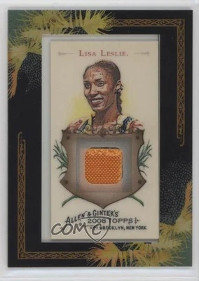 2008 Topps Allen & Ginter's Framed Mini Relics Lisa Leslie #AGR-LL HOF - Image 1 of 2