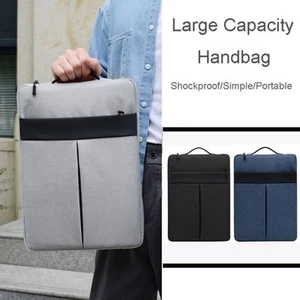 Large Capacity Laptop Sleeve Case Shockproof Tablet Protective Pouch Business - Bild 1 von 14