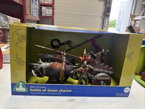 ELC Tower of Doom Wild Boar Chariot with Boars &2 figures Boxed New - Picture 1 of 6