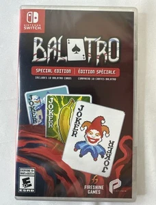 Nintendo Switch Balatro Edizione Speciale con Schede Nuovo Sigillato - Foto 1 di 3