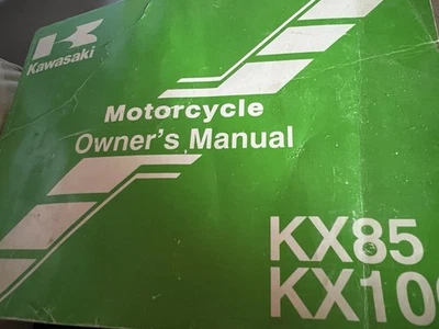 Manual del propietario KX85/KX100 Foto 1 de 4